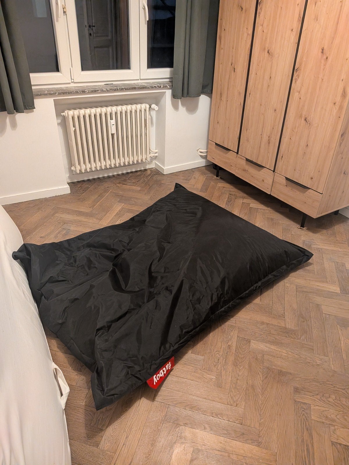 Pouf Fatboy, Enlèvement ou Envoi, Comme neuf, Noir, Pouf