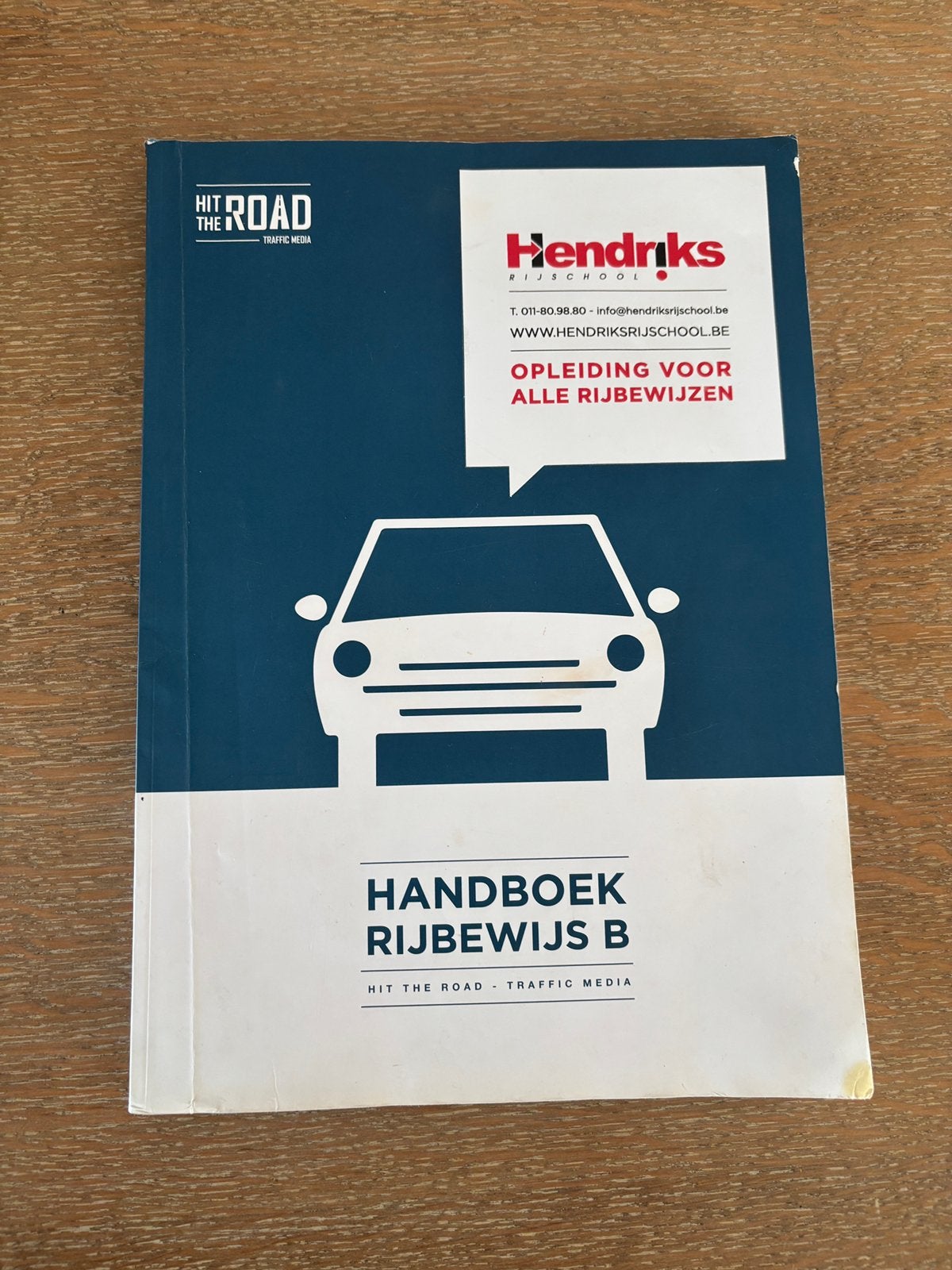 Handboek Rijbewijs B, Enlèvement