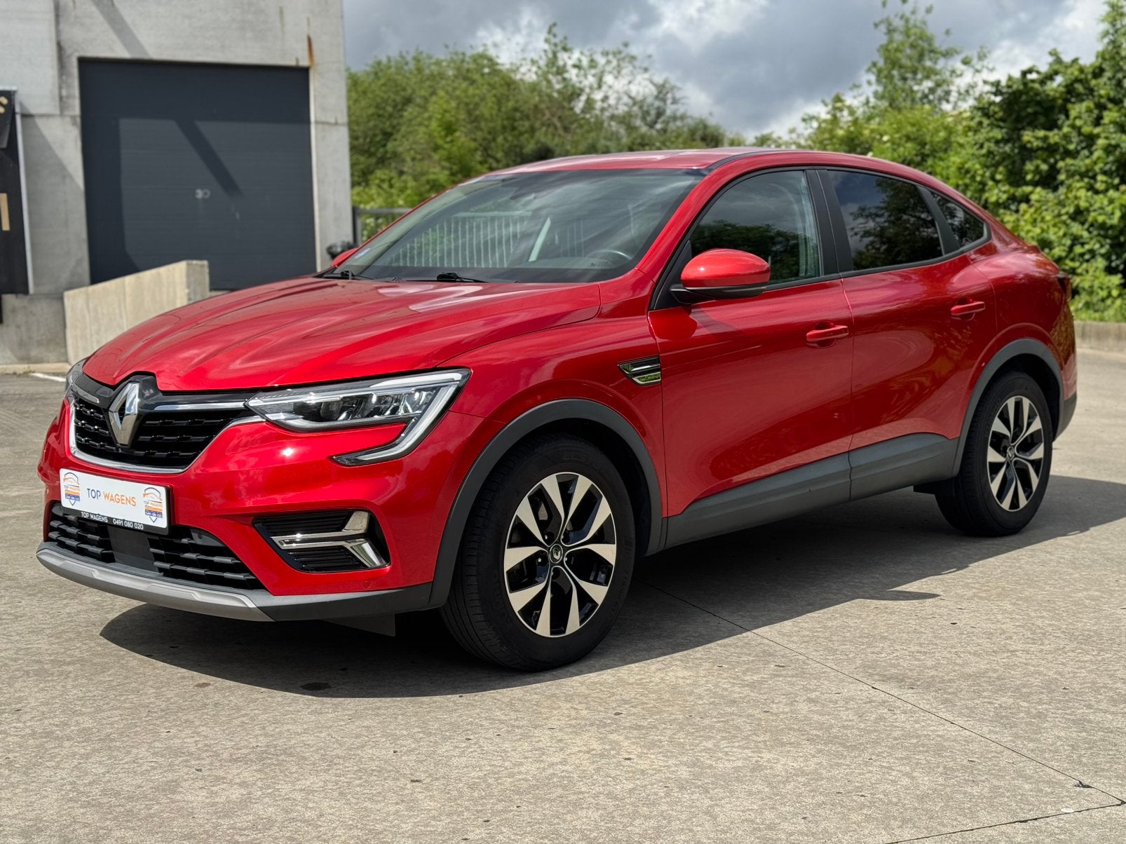 RENAULT ARKANA E TECH/AUTOMATIC ! /HYBRIDE ! /APPROUVÉ VVK !, Autos, Renault, Rouge, Arkana, Euro 6, Entreprise