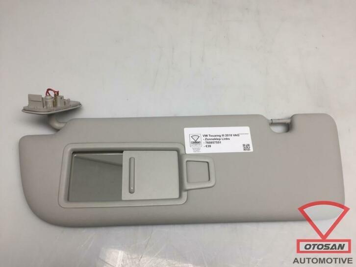 vw touareg iii 2018 zonneklep links 760857551, Gebruikt, Volkswagen, Volkswagen AG, Vw@volkswagen.de