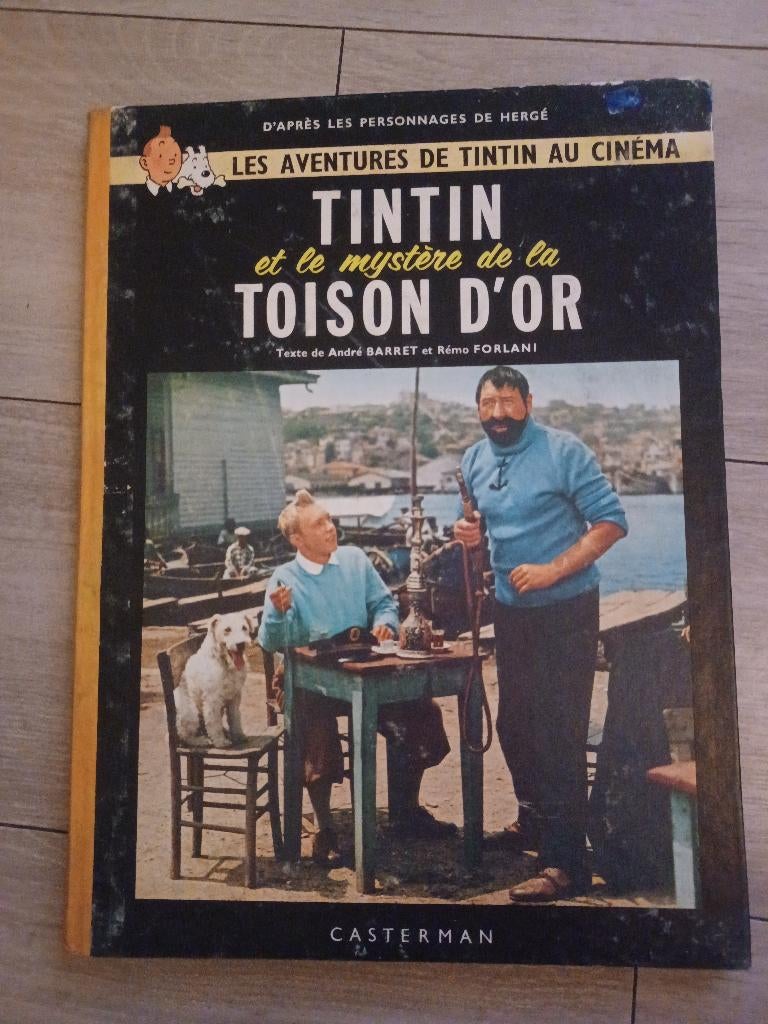 Tintin - et le mystere de la toison d'or, Livres, Enlèvement ou Envoi, Une BD, Utilisé, Herge