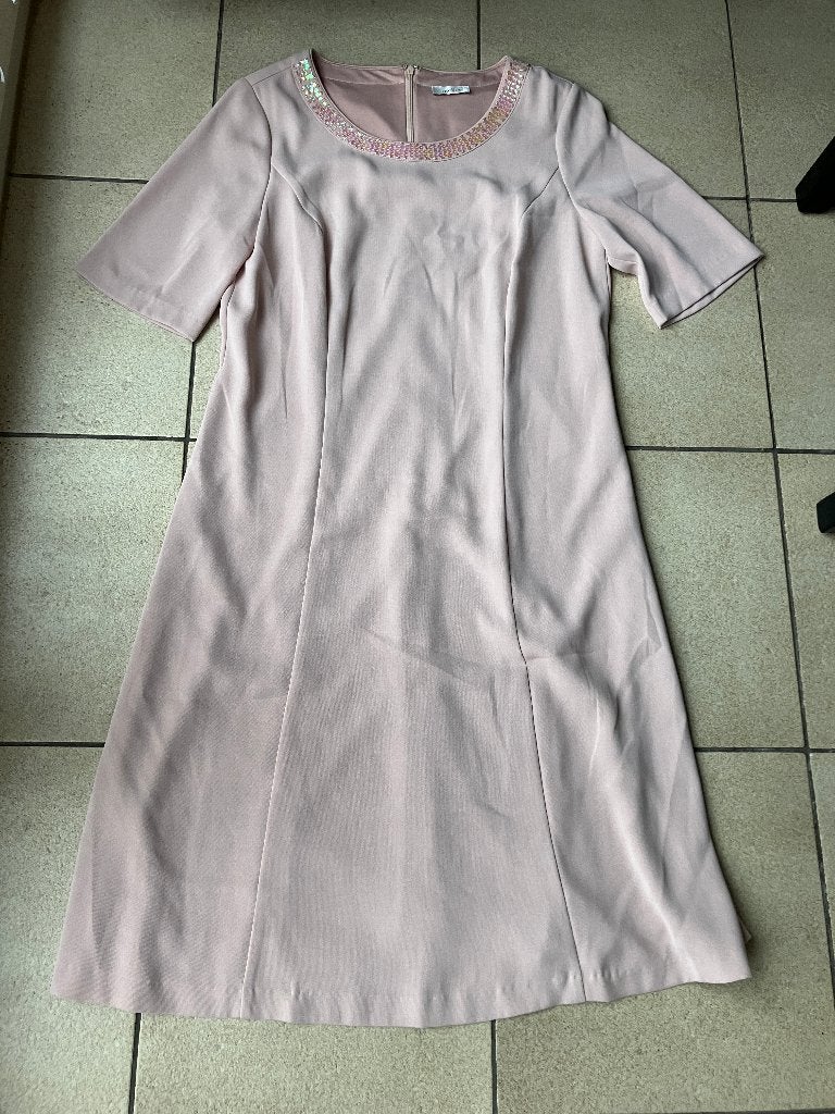 Mooie rose kleurige jurk - Maat 40, Enlèvement ou Envoi, Taille 38/40 (M)