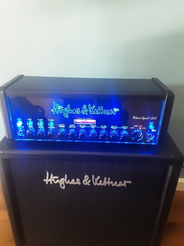 Hughes &kettner black spirit 200 head+cabinet izgst, Muziek en Instrumenten, Ophalen