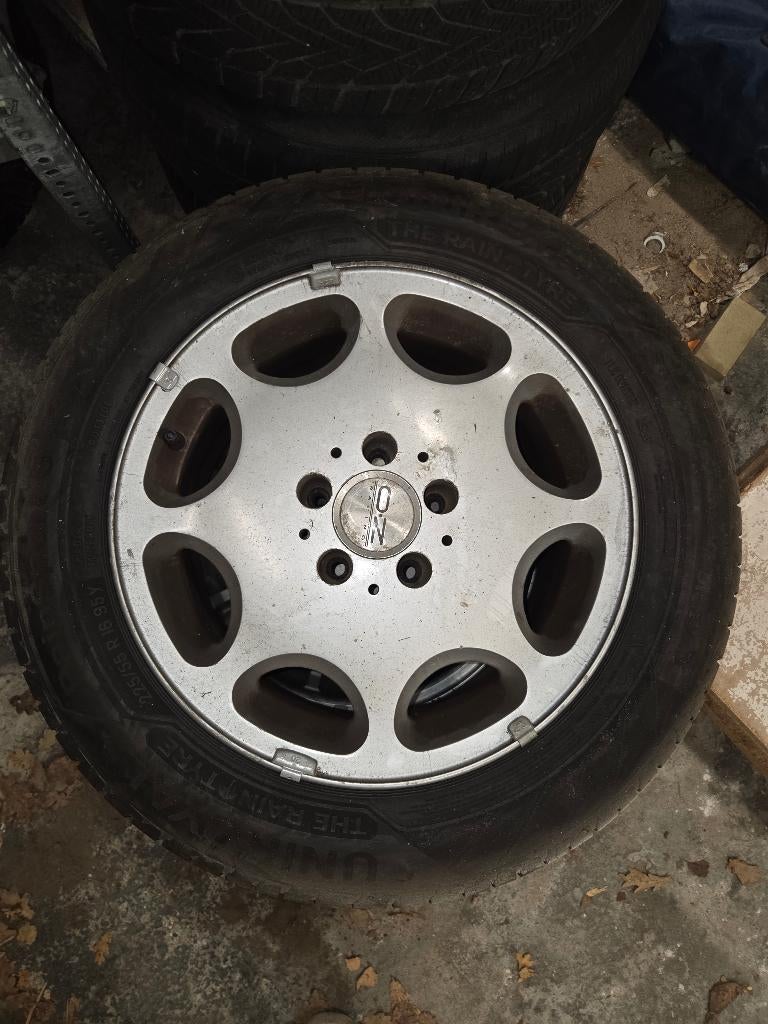 16 inch 8loch Mercedes W124 w201 r129 velgen, Autos : Pièces & Accessoires, Pneus & Jantes, 4 Saisons, 16 pouces, Véhicule de tourisme
