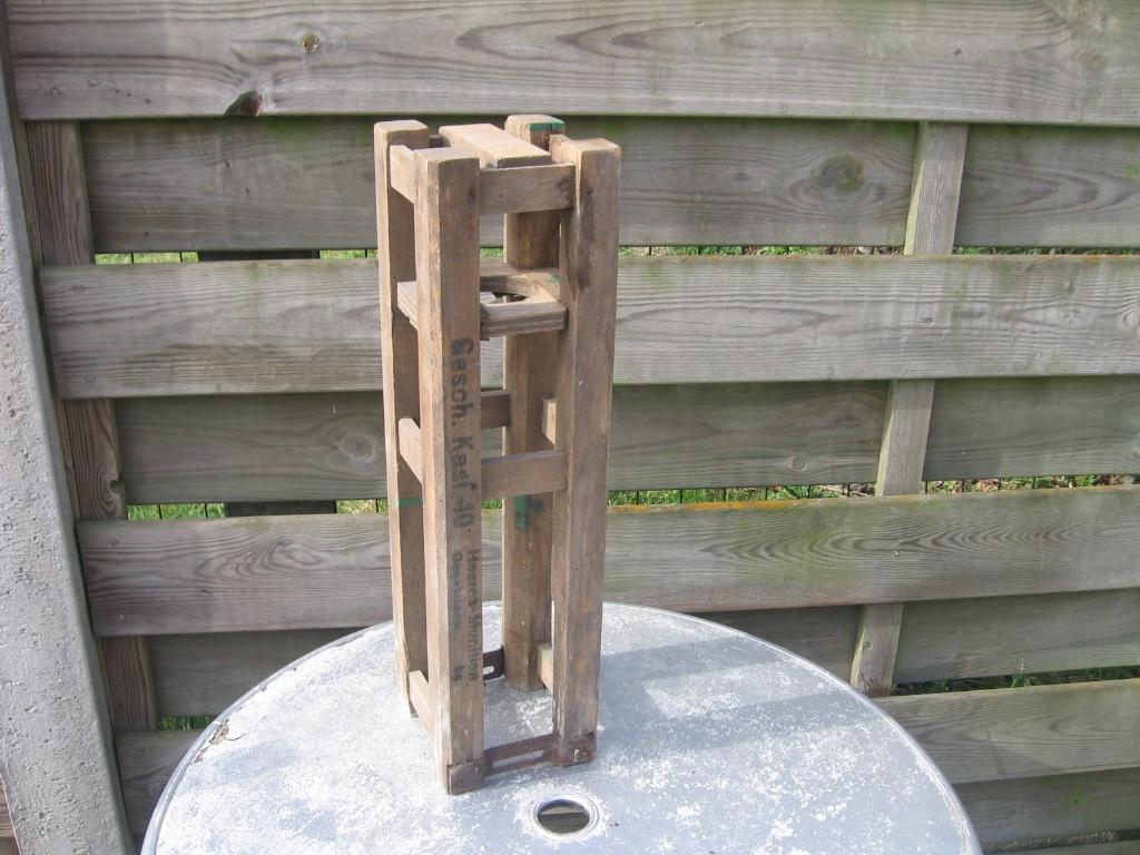 Duitse artillerie rekjes, Verzamelen, Ophalen, Landmacht, Kist of Geocache