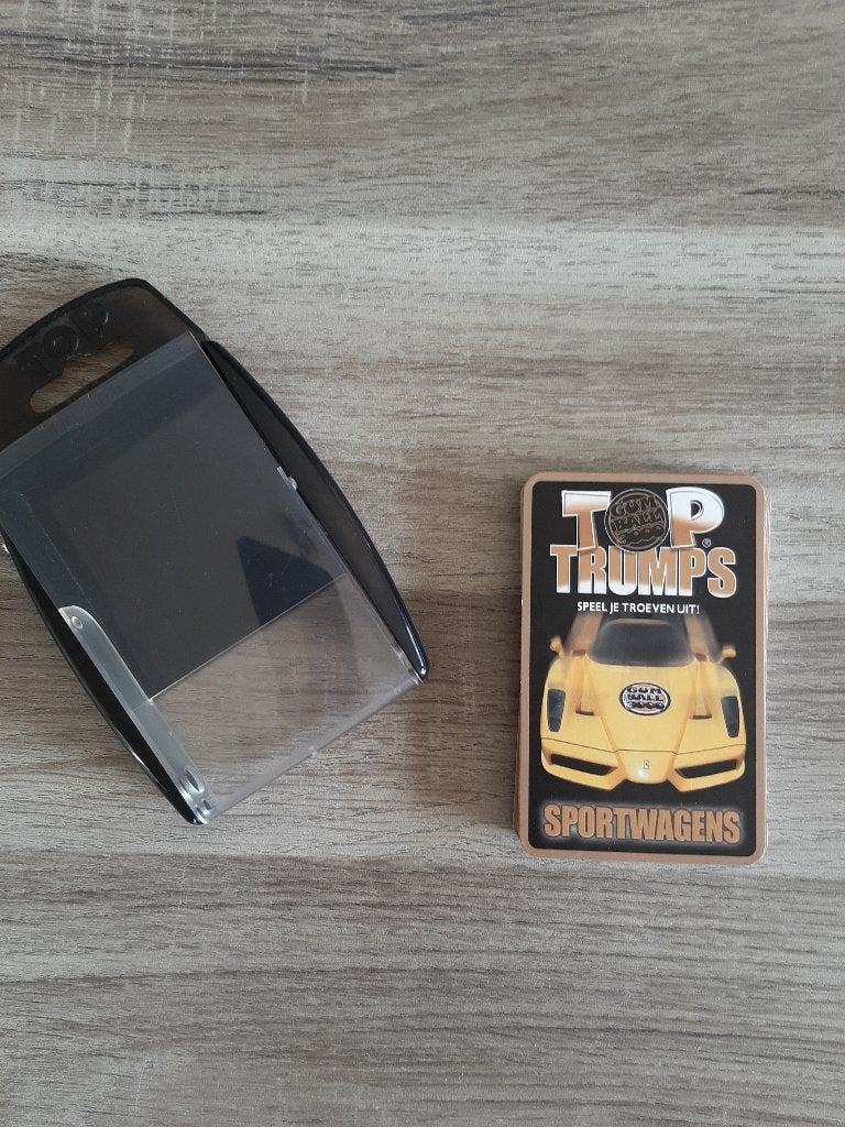 Autokwartet Top Trumps Sportwagen Gumball 3000, Ophalen of Verzenden, Zo goed als nieuw, Kwartet(ten)