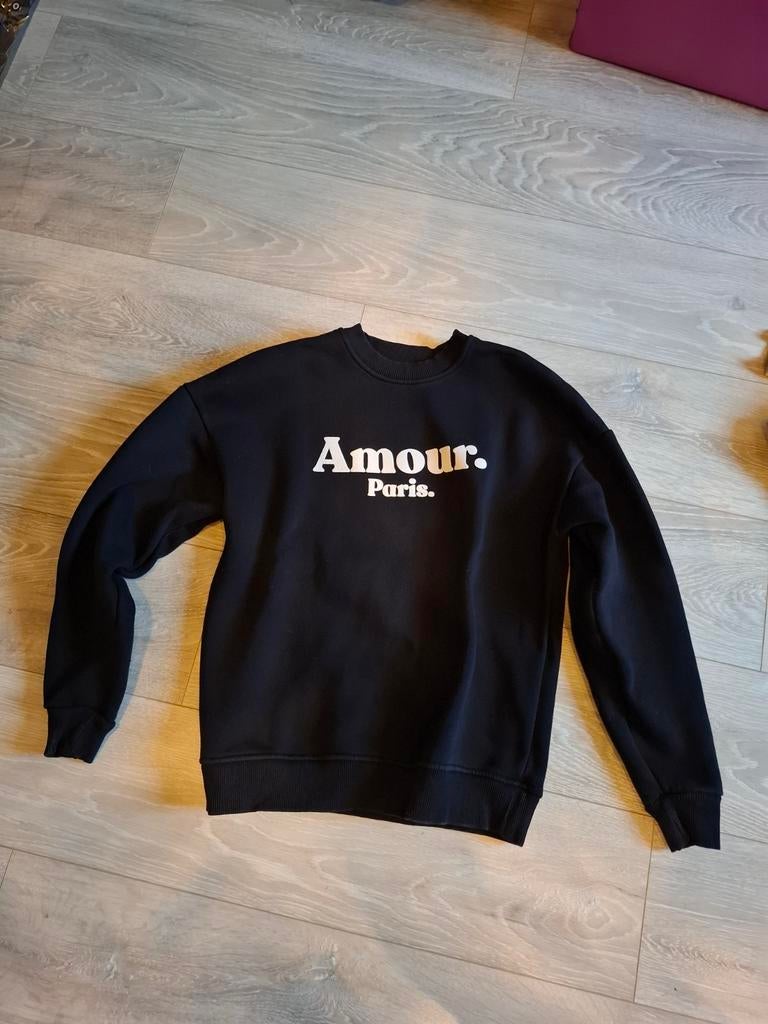 Toffe zwarte sweater , maat XS, Zwart, Overige maten, Ophalen of Verzenden, Zo goed als nieuw
