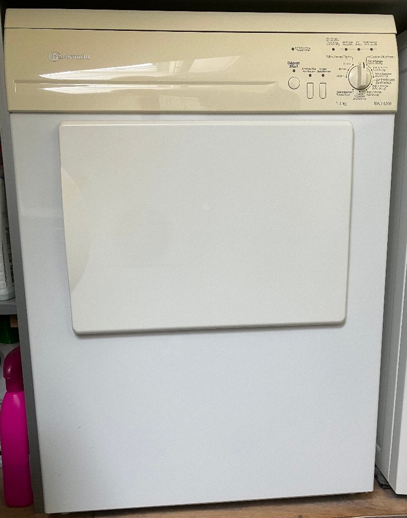 Droogkast Bauknecht, Ophalen, Gebruikt, Minder dan 85 cm, Luchtafvoer