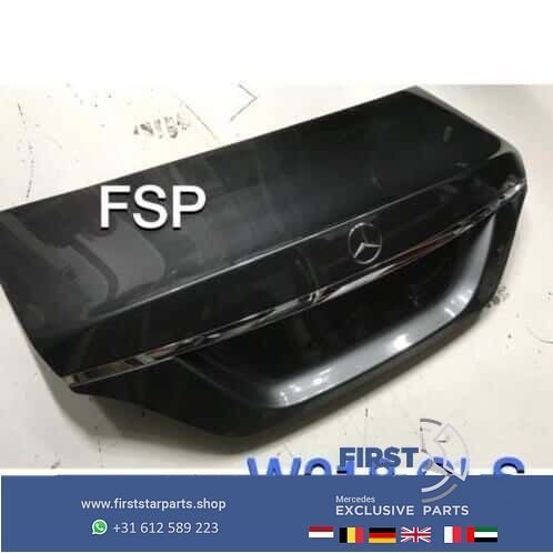 W218 CLS Facelift achterklep grijs + camera 2017 kofferklep, Gebruikt, Ophalen of Verzenden, -, -