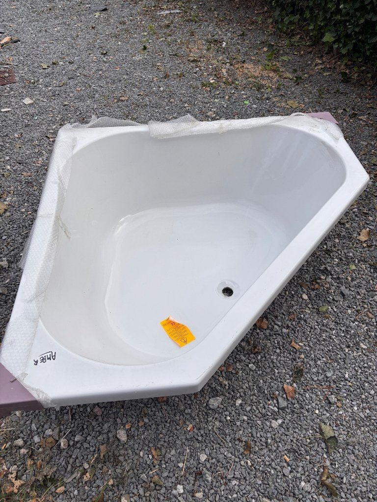 Hoek inbouwbad, Doe-het-zelf en Bouw, Ophalen, Nieuw, Bad