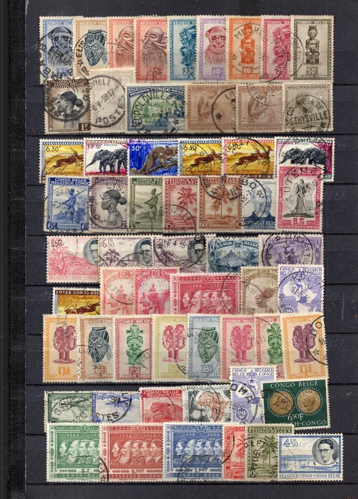 Belgisch Congo Belge  lot, Verzenden