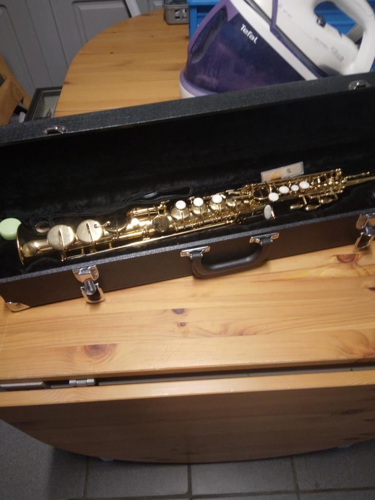 Sopraan saxofoon   (henrich Sopraanfoon), Ophalen, Sopraan, Met koffer