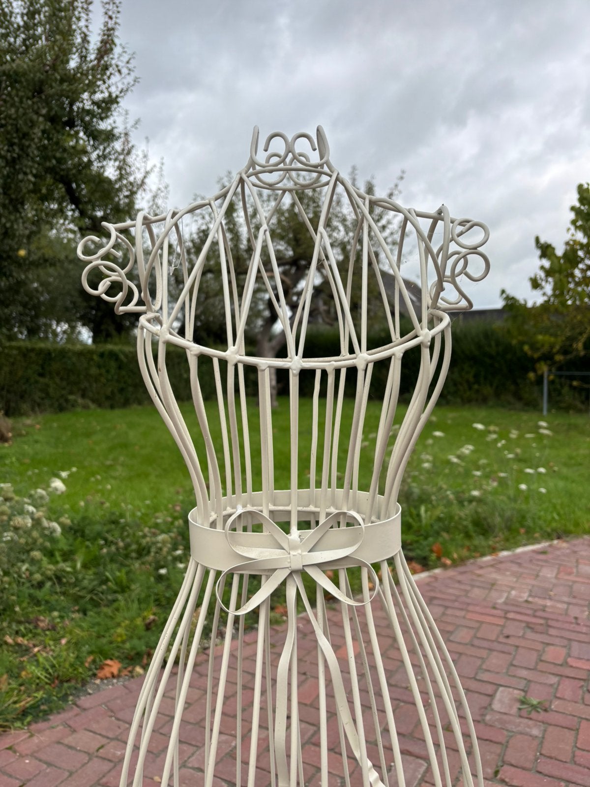 Metalen paspop, Antiek en Kunst, Ophalen
