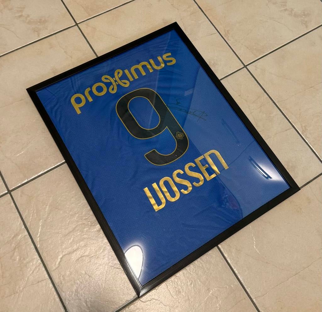 Club Brugge gesigneerd Jelle Vossen Shirt, Verzamelen, Ophalen of Verzenden, Zo goed als nieuw