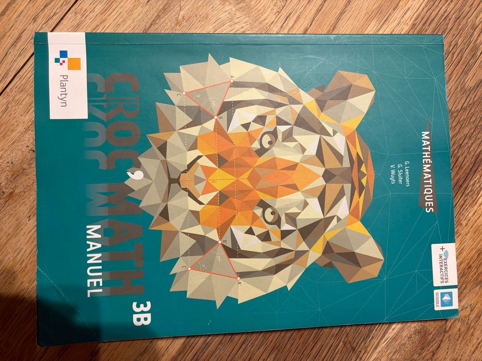 Croc math 3B manuel, Livres, Livres scolaires, Enlèvement ou Envoi, Utilisé, Secondaire, Mathématiques B