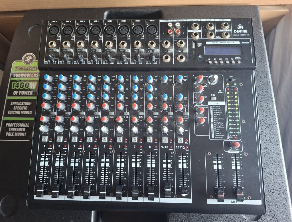 Mackie Thump geluidssysteem/complete geluidsinstallatie, Muziek en Instrumenten, Overige Muziek en Instrumenten, Zo goed als nieuw