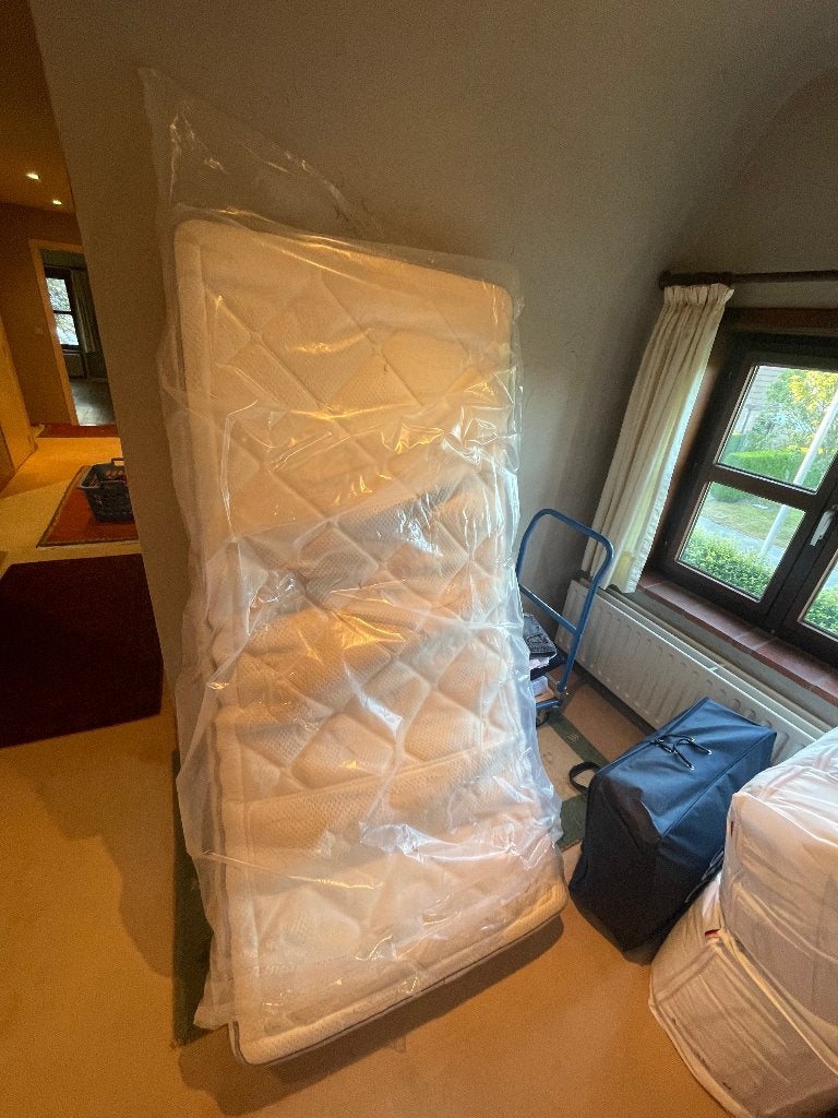 matras Auping vivo soft 90x200cm, Ophalen, Gebruikt, 90 cm, Eenpersoons