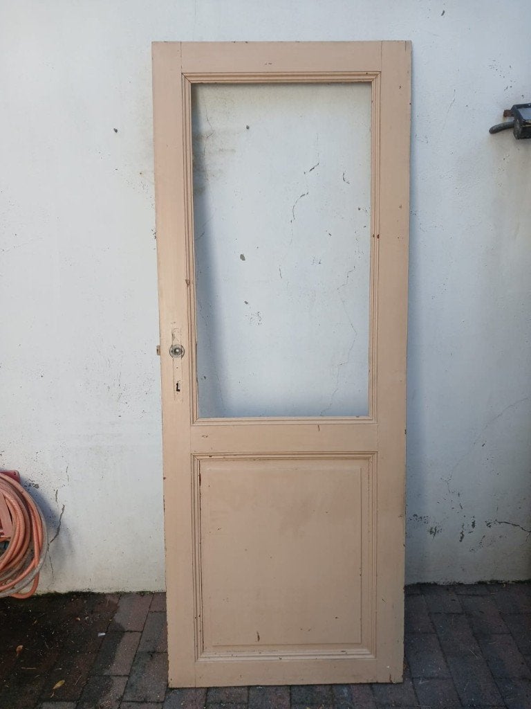 Vieille porte en pitchpin, Enlèvement, Utilisé, Bois