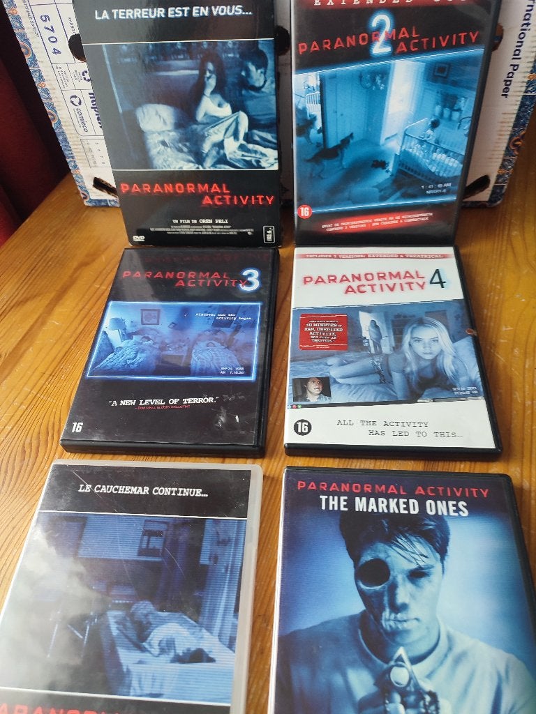 PARANORMAL ACTIVITY - Pack Intégrale dvd (7 films), Cd's en Dvd's, Ophalen of Verzenden, Zo goed als nieuw, Bovennatuurlijk