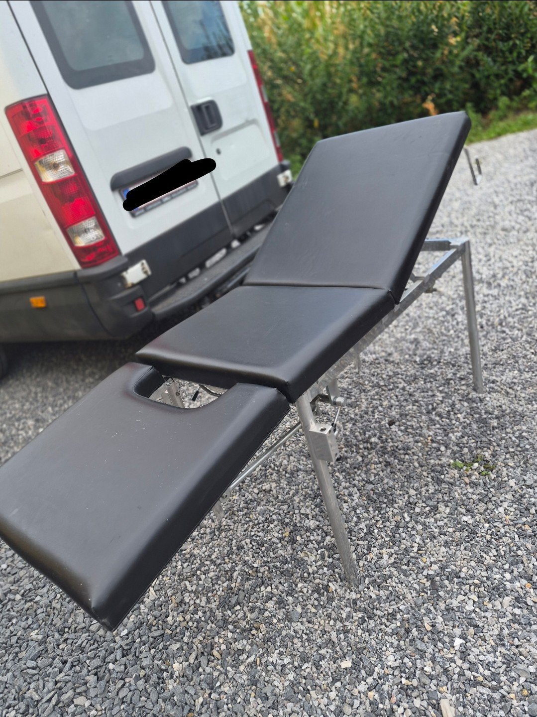 table d'examen médicale ou de massage, Enlèvement