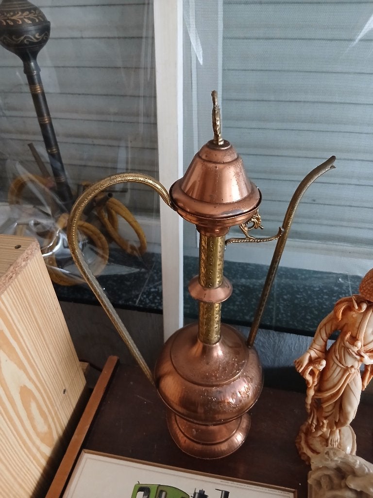 koperen kan, Ophalen, Koper