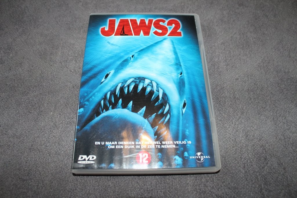 DVD Jaws 2, Vanaf 16 jaar, Ophalen of Verzenden, Gebruikt, Monsters