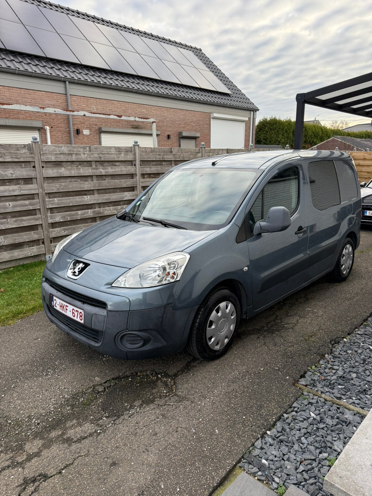Peugeot partner 3 zit 1.6 hdi diesel 90pk trekhaak airco, Achat, Attache-remorque, Diesel, Particulier