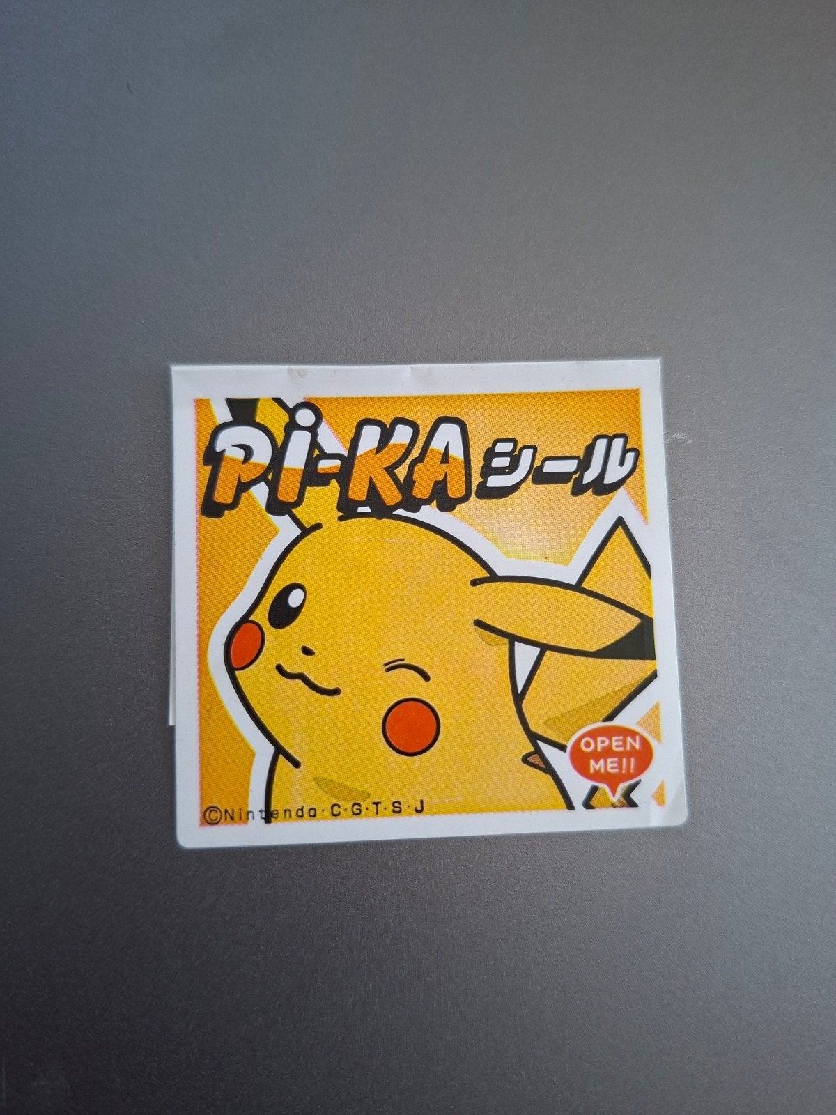 Sticker Pokémon PI-KA Pikachu 1999, Enlèvement ou Envoi