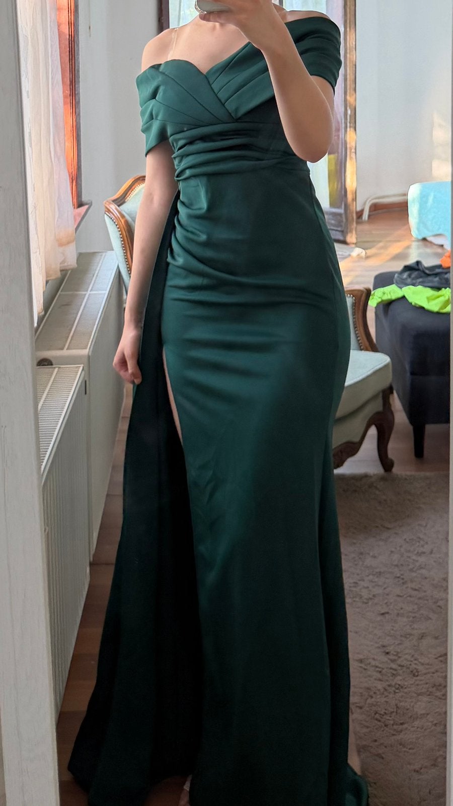 Robe vert taille S (36-38), Vêtements | Femmes, Habits de circonstance, Enlèvement ou Envoi, Comme neuf, Vert