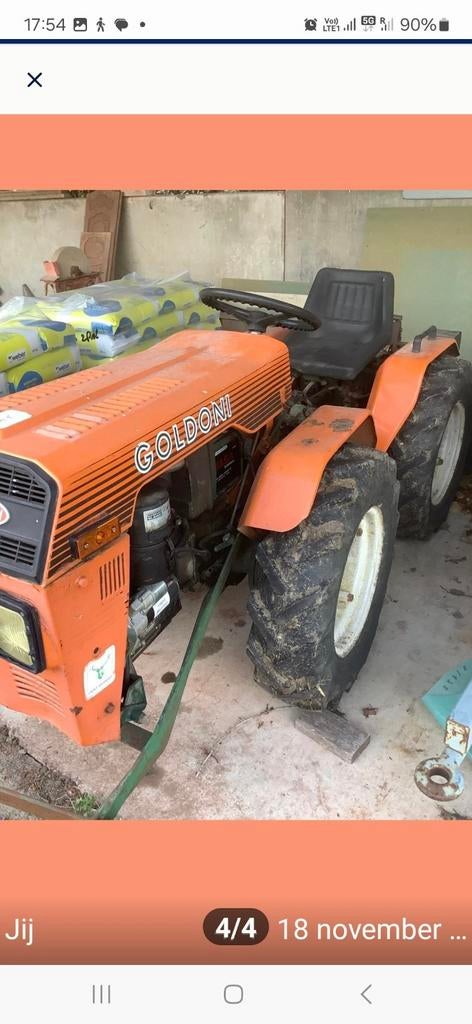 Tuinaanleg traktor, Tuin en Terras, Zitmaaiers, Ophalen of Verzenden