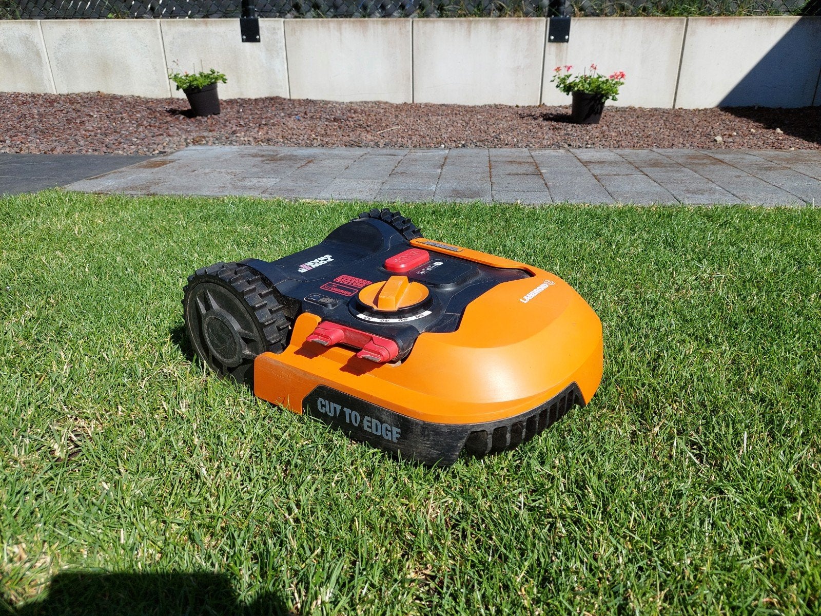 Robotmaaier WORX M500 WR141E, Ophalen