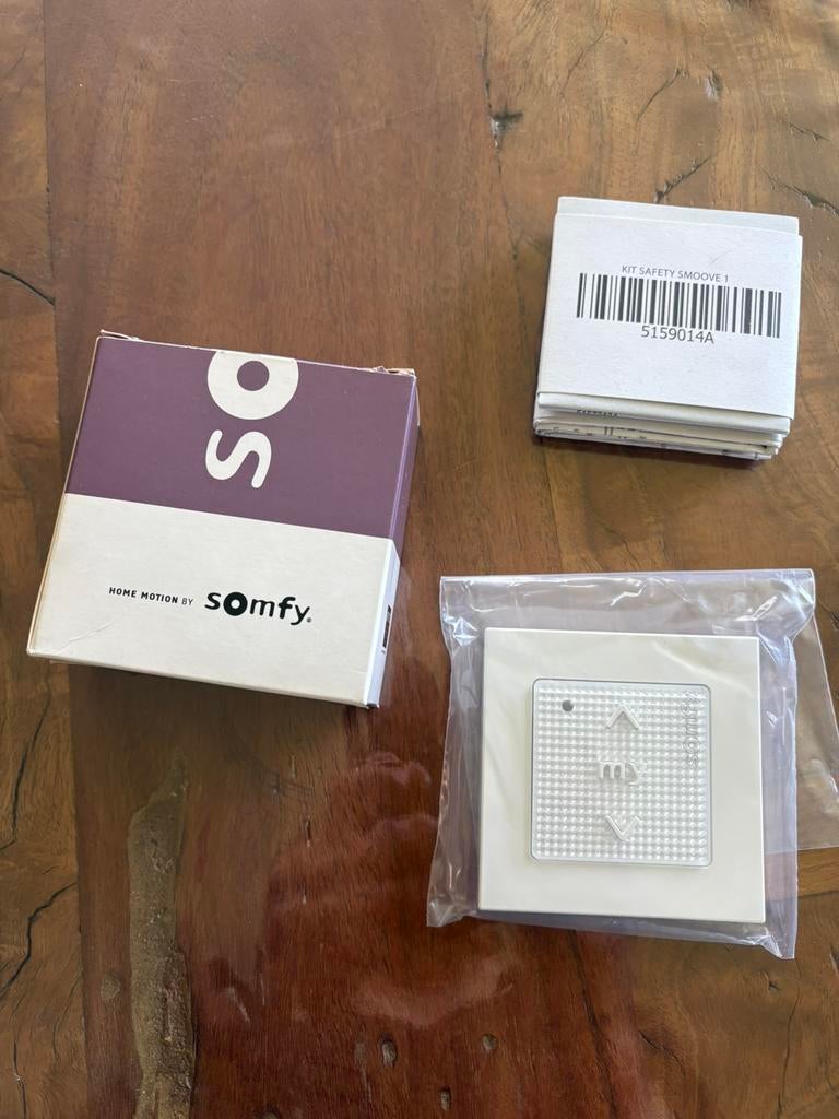 Somfy smoove origin RTS *nieuw*, Doe-het-zelf en Bouw, Rolluiken, Ophalen, Nieuw, Wit