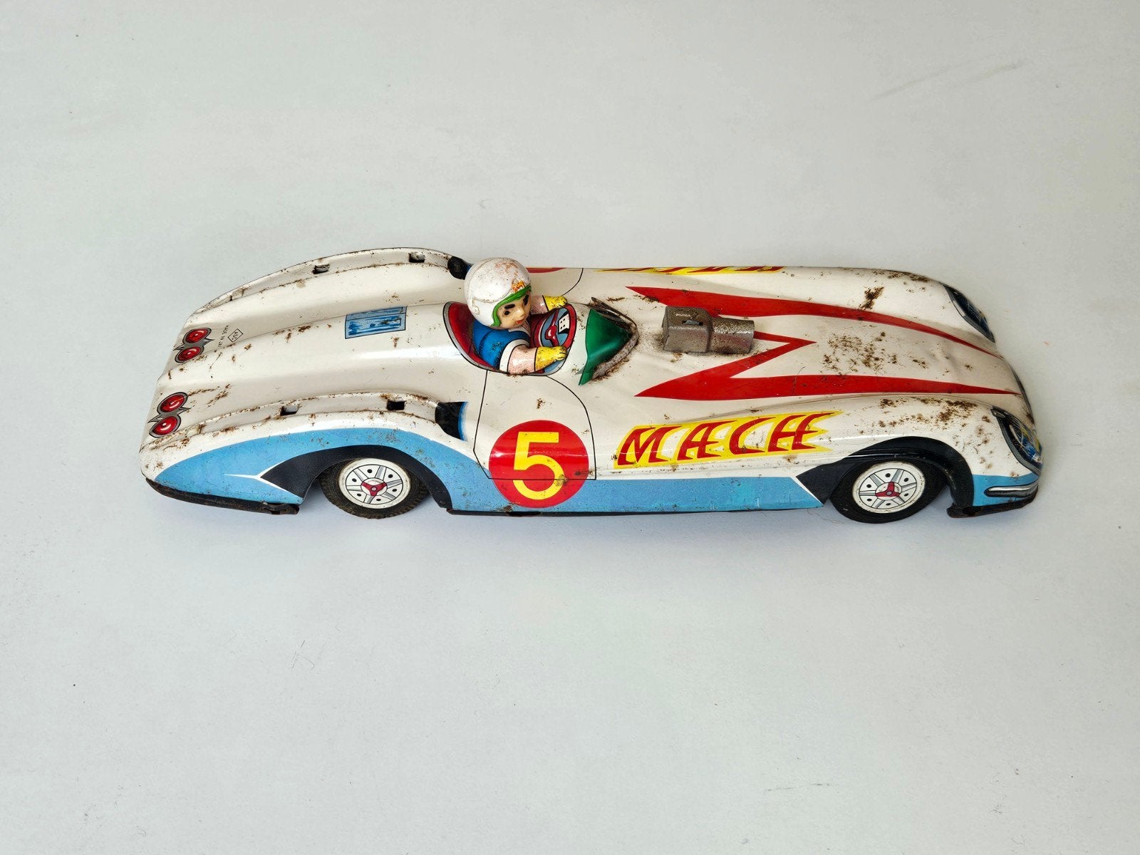Vintage ASC Aoshin Mach GoGoGo (course de vitesse), Enlèvement