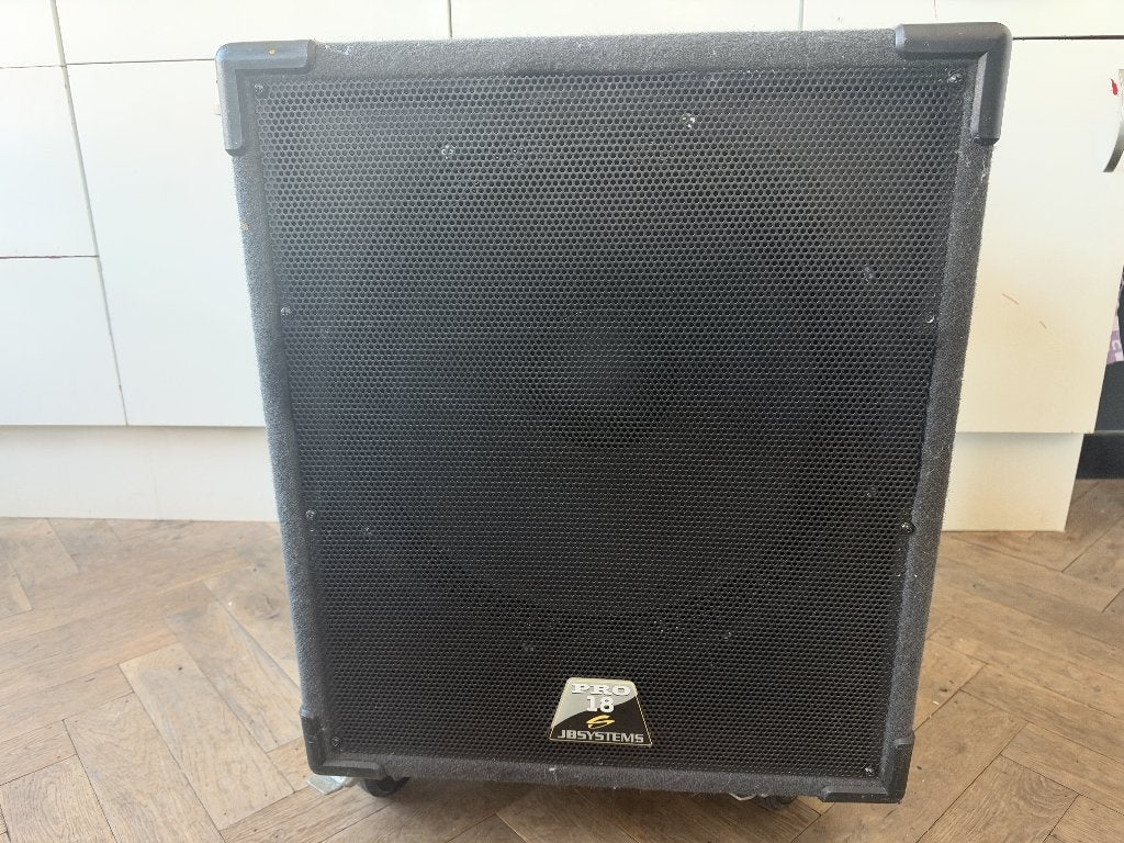 JB Systems Pro 18 S subwoofer 18 inch, TV, Hi-fi & Vidéo, Autres marques, Subwoofer, Enlèvement, Utilisé