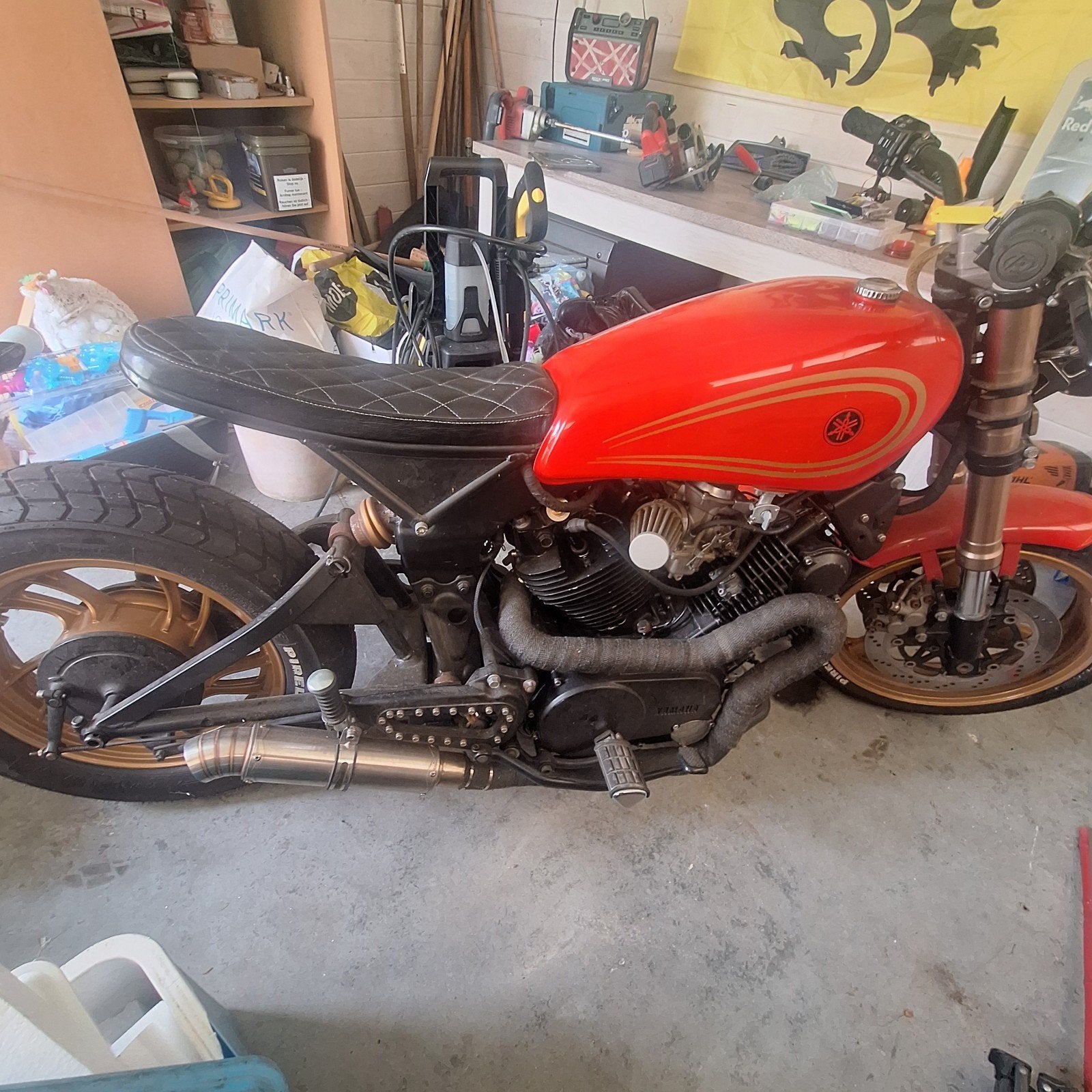 yamaha xv virago 750 1982, Motoren, Ophalen, Gebruikt