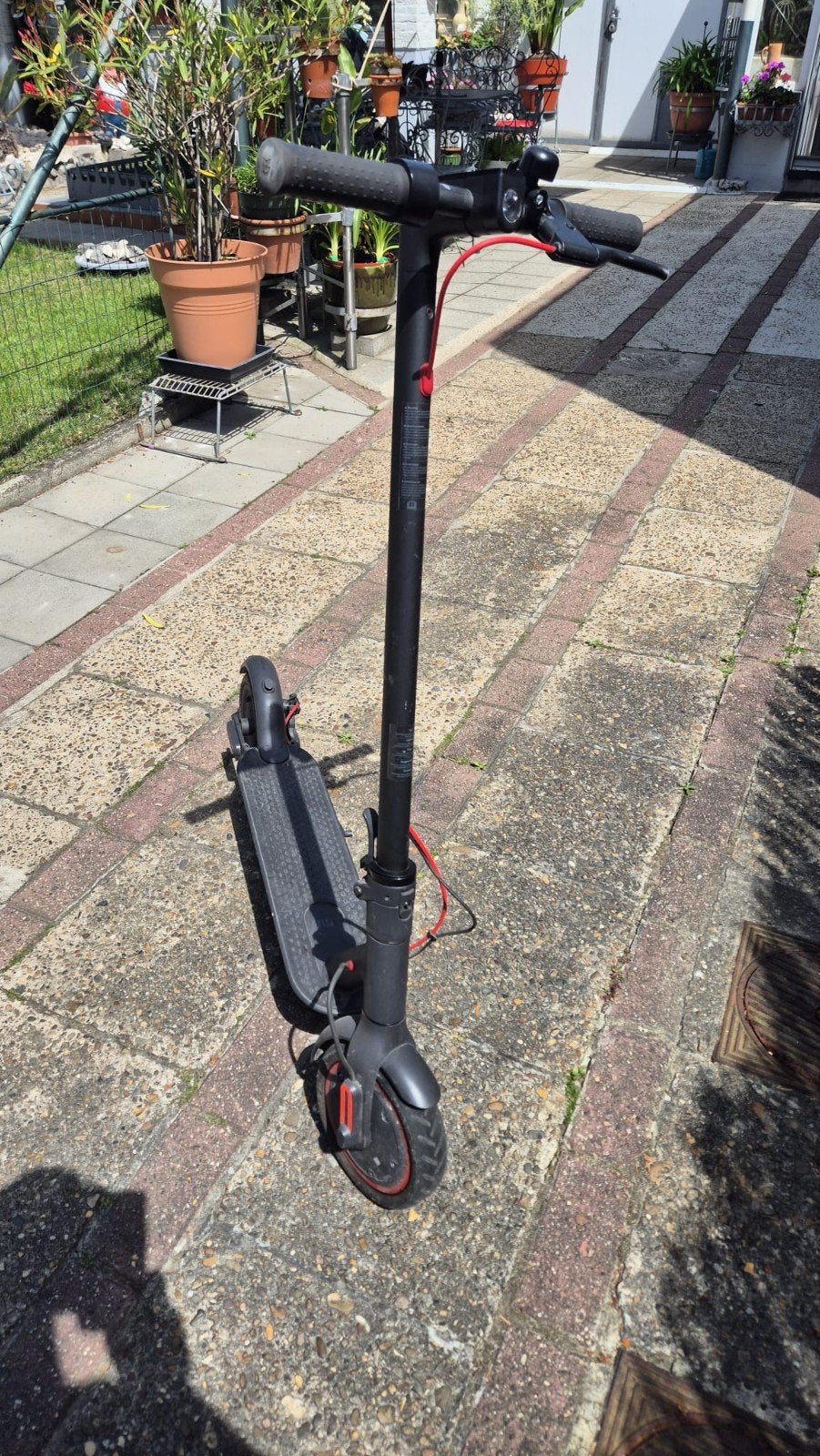 Electrische step, opplooibaar, Ophalen