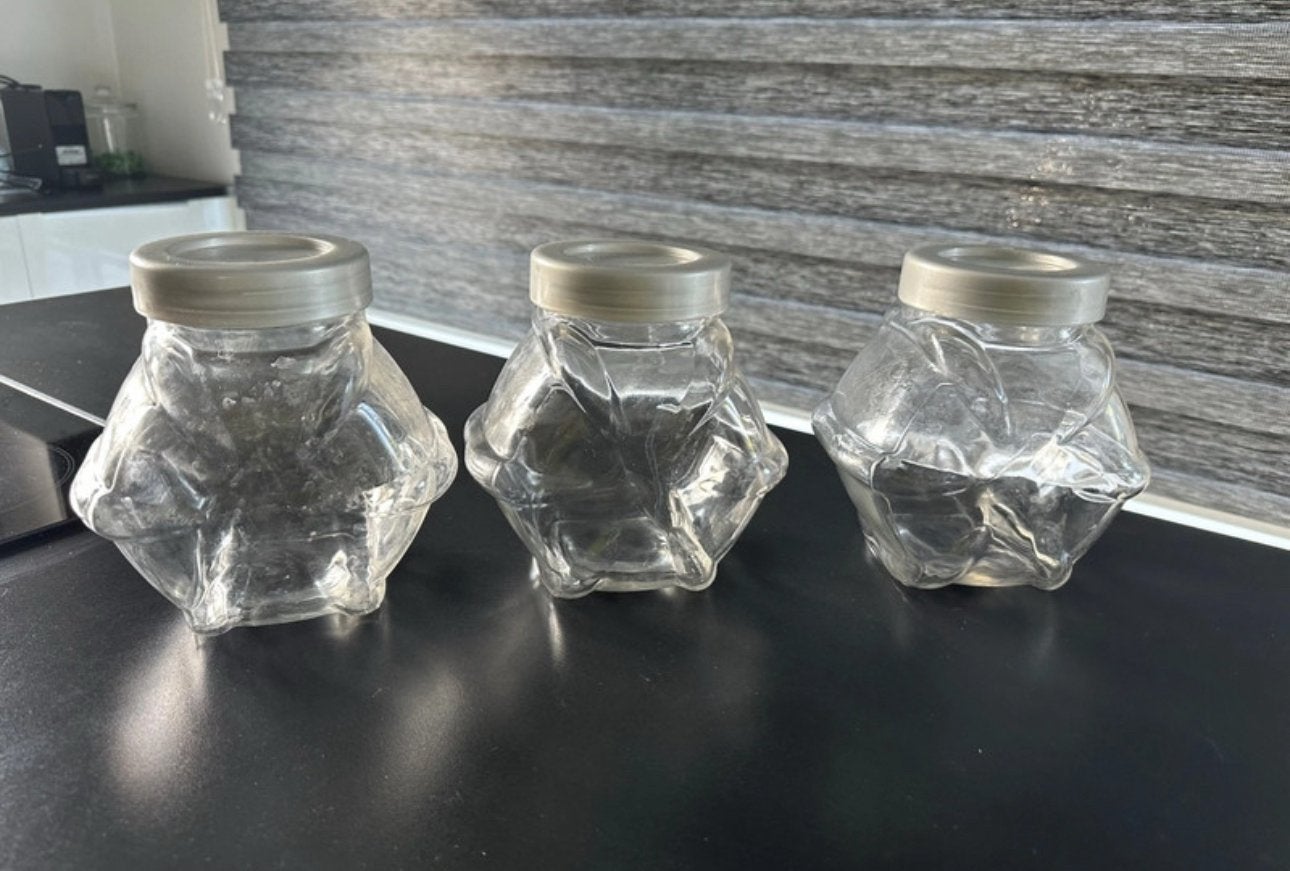 Lot de 3 grands bocaux, Ophalen, Zo goed als nieuw
