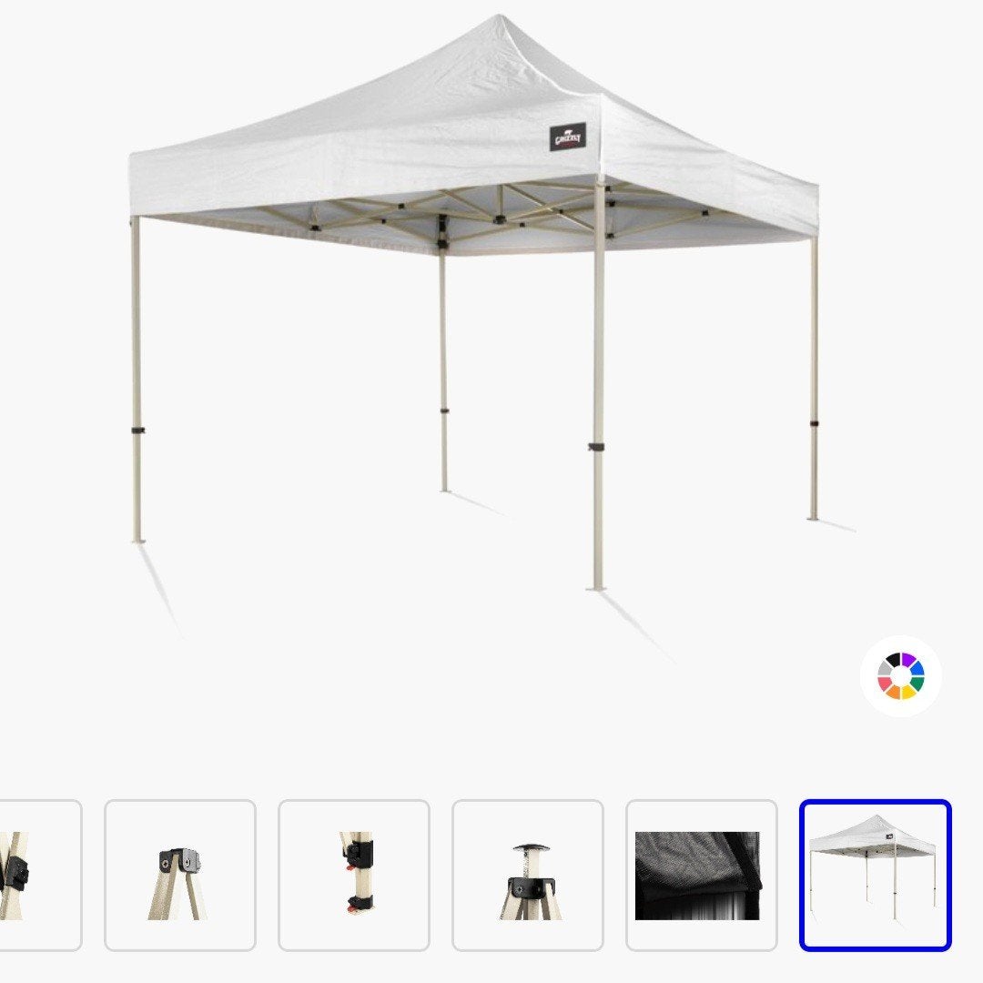 Groot parasoldoek, Ophalen