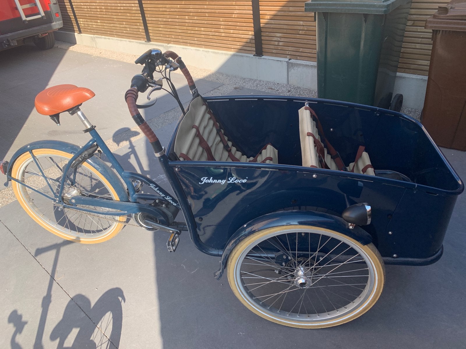 Bakfiets, Ophalen, 4 kinderen of meer, Gebruikt, Elektrisch