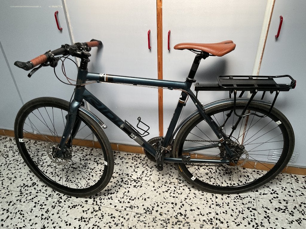 Fiets, Fietsen en Brommers, Versnellingen, Zo goed als nieuw, Schijfrem, 53 tot 57 cm
