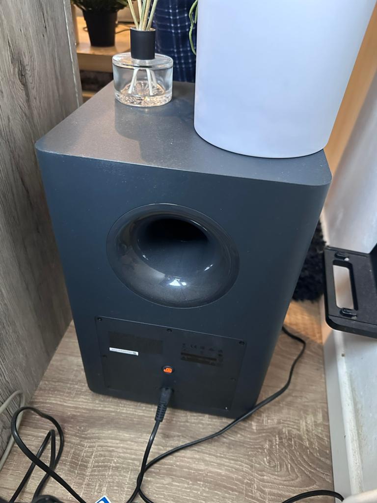 Jbl sound bar system 2.1, Enlèvement ou Envoi, Comme neuf, Subwoofer, JBL