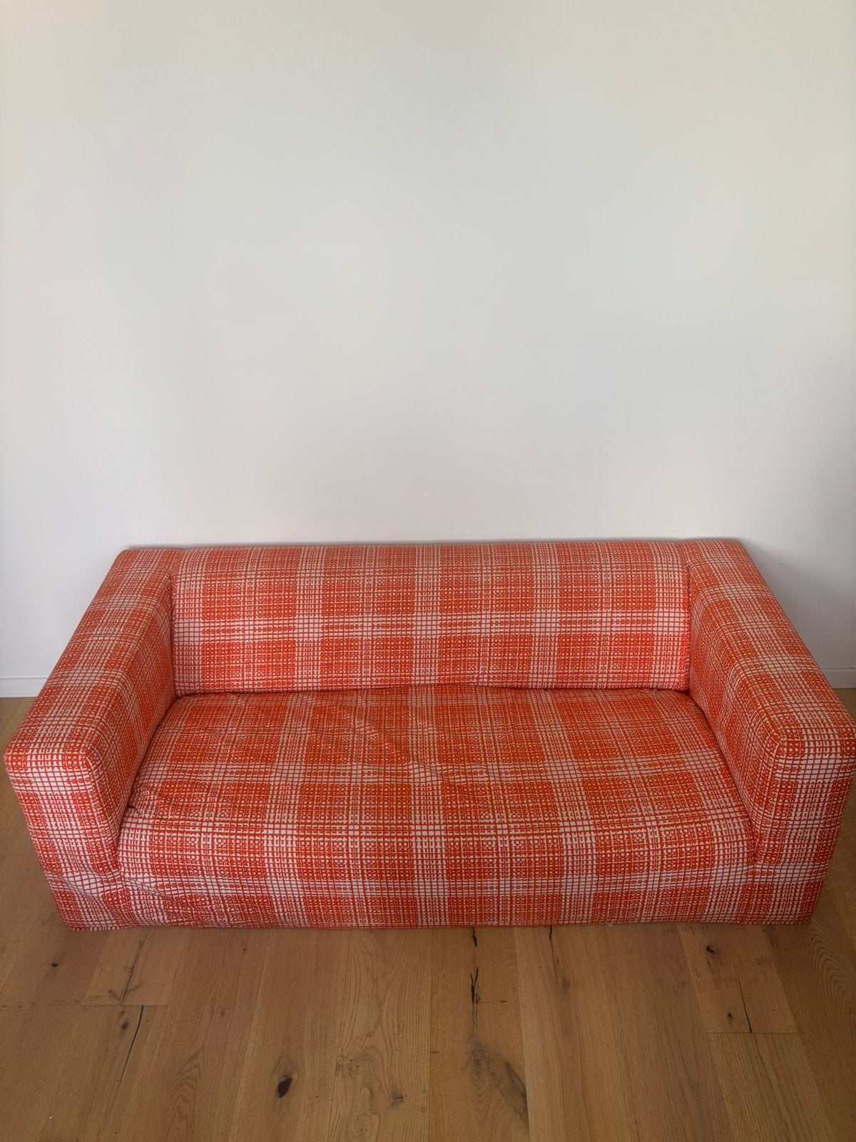 IKEA KARLSTAD 2-zits laag, Ophalen, 100 tot 125 cm, 150 tot 200 cm, Stof