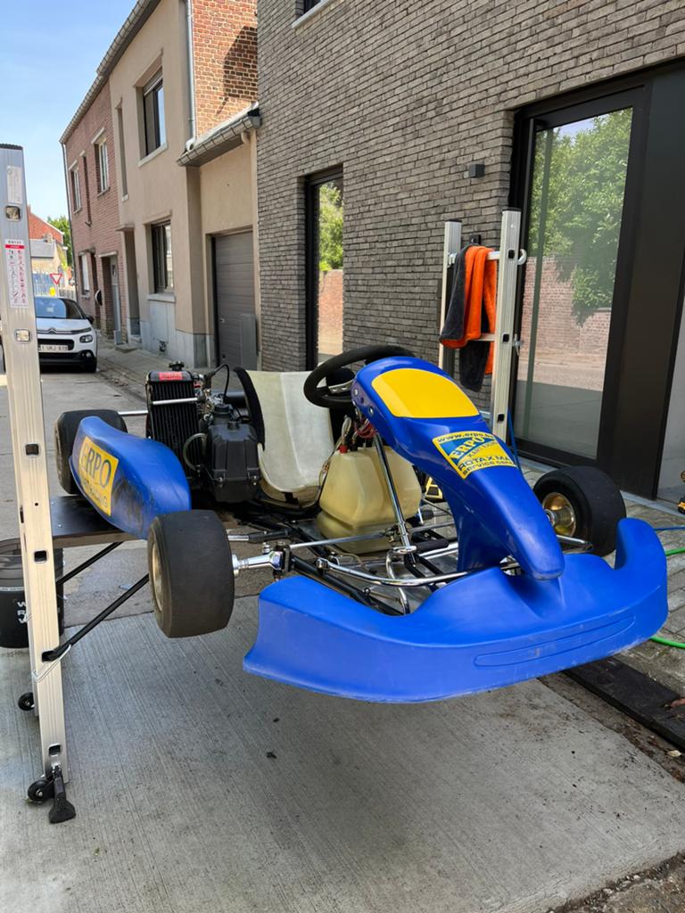 Kart rotax max senior 125cc, Sport en Fitness, Karting, Gebruikt, Kart, Ophalen