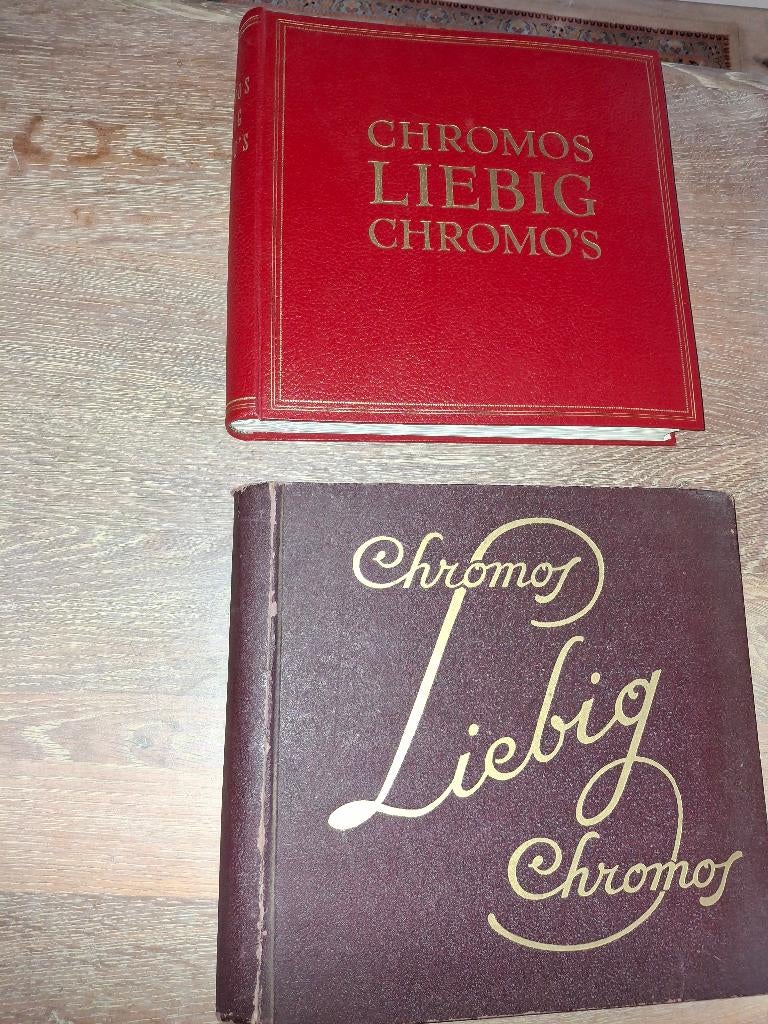 2 liebig boeken, Ophalen