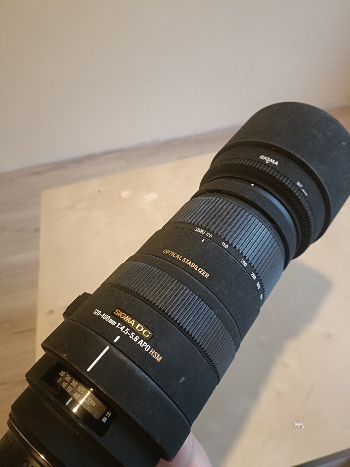 objectif photo sigma 120-400 mm, TV, Hi-fi & Vidéo, Enlèvement, Sigma