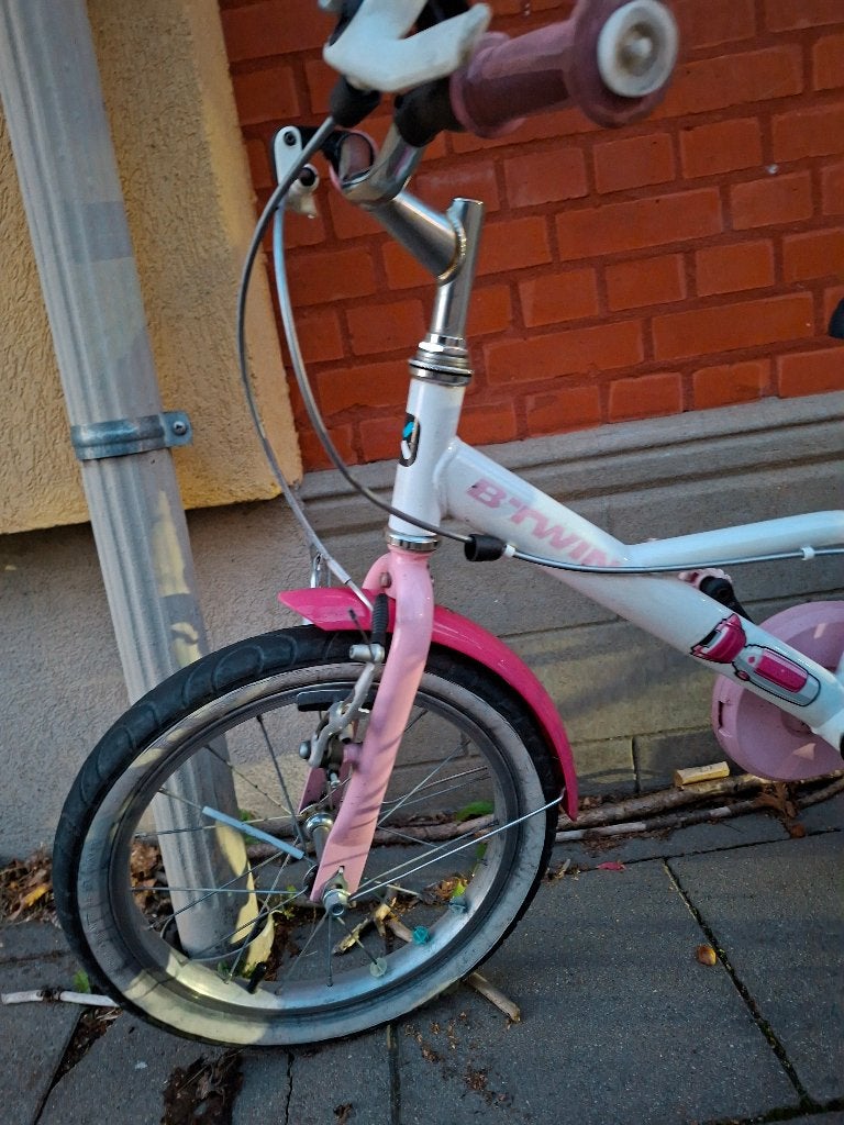Kinderfiets 16 inch, Vélos & Vélomoteurs, Enlèvement, Utilisé, 16 à 20 pouces, Btwin