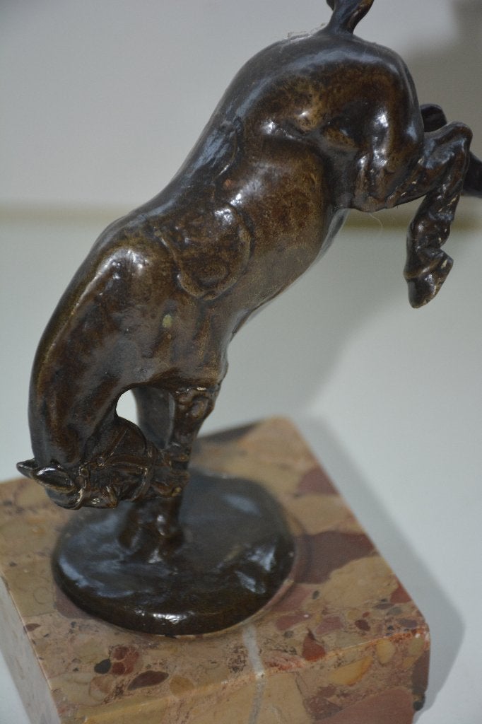 BRONZEN PAARD, Ophalen, Brons