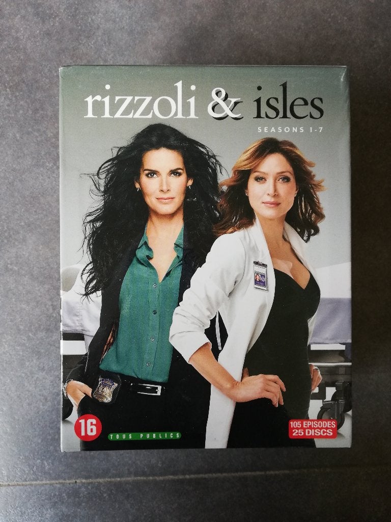 Rizzoli & Isles seizoenen 1-7 DVD box, Ophalen of Verzenden, Gebruikt