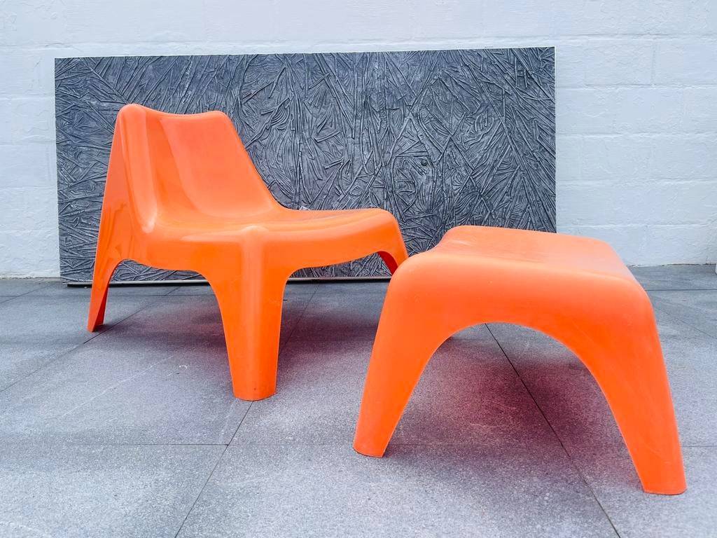 Salon Space Age (Ikea vintage), Enlèvement, Comme neuf, Synthétique, Sets de jardin