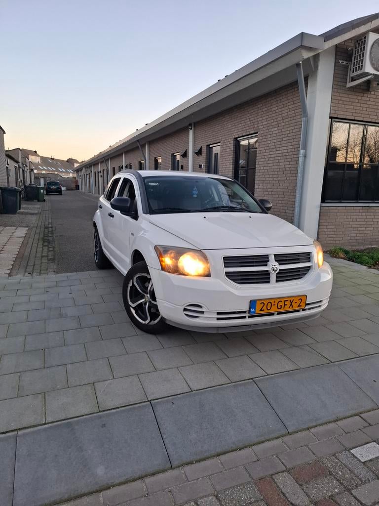 Dodge caliber Export Lage KmStand, Auto's, Stof, Zwart, Caliber, Wit